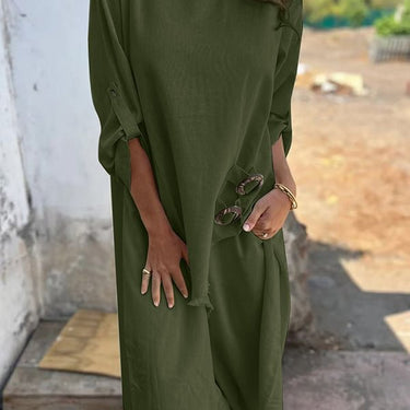 Isabelle | Relaxed Linen Blend Set