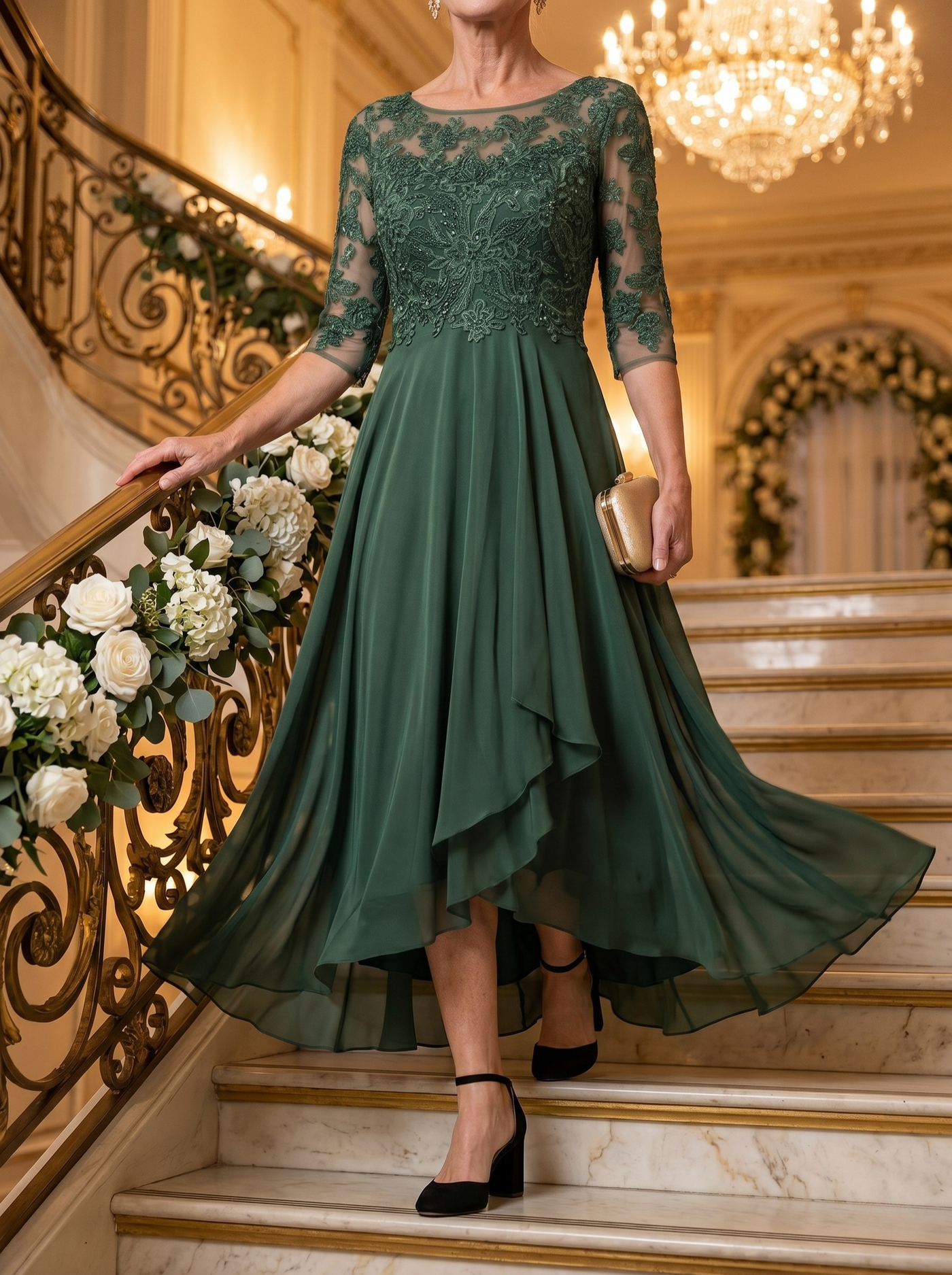 Rhonda | Elegant Lace Dress