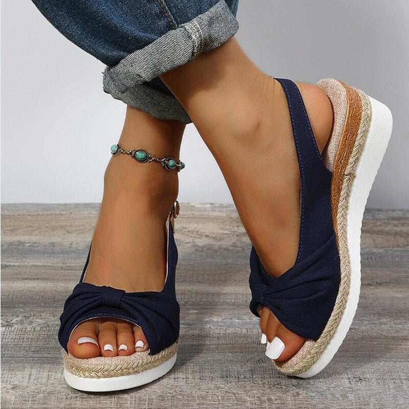 Candy – Peep-Toe Comfort Sandals