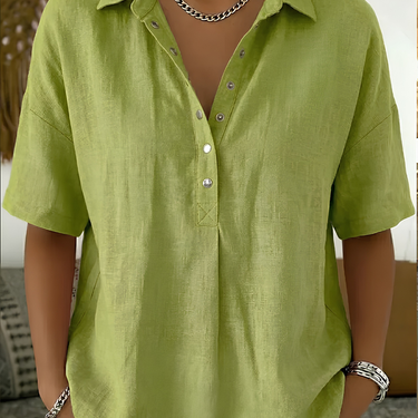 Willow | Blouse with Collar and Button
