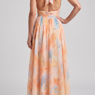 Elin | Soft Halter Midi Dress