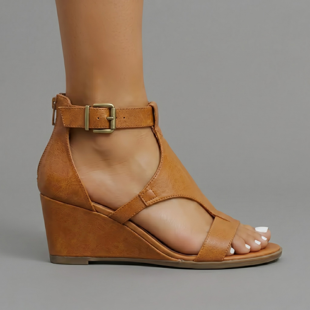 Alice™ | Orthopedic Vegan Leather Sandals