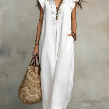 Camellia Bohemian Flowy Maxi Dress