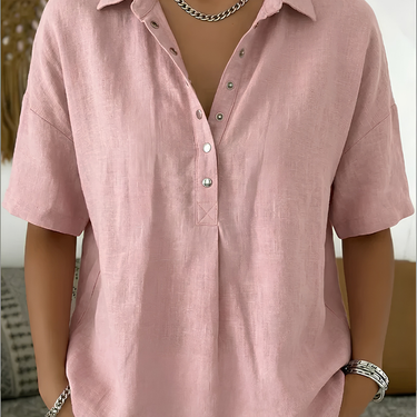 Willow | Blouse with Collar and Button