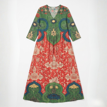 Judith | Vintage Floral Maxi Dress