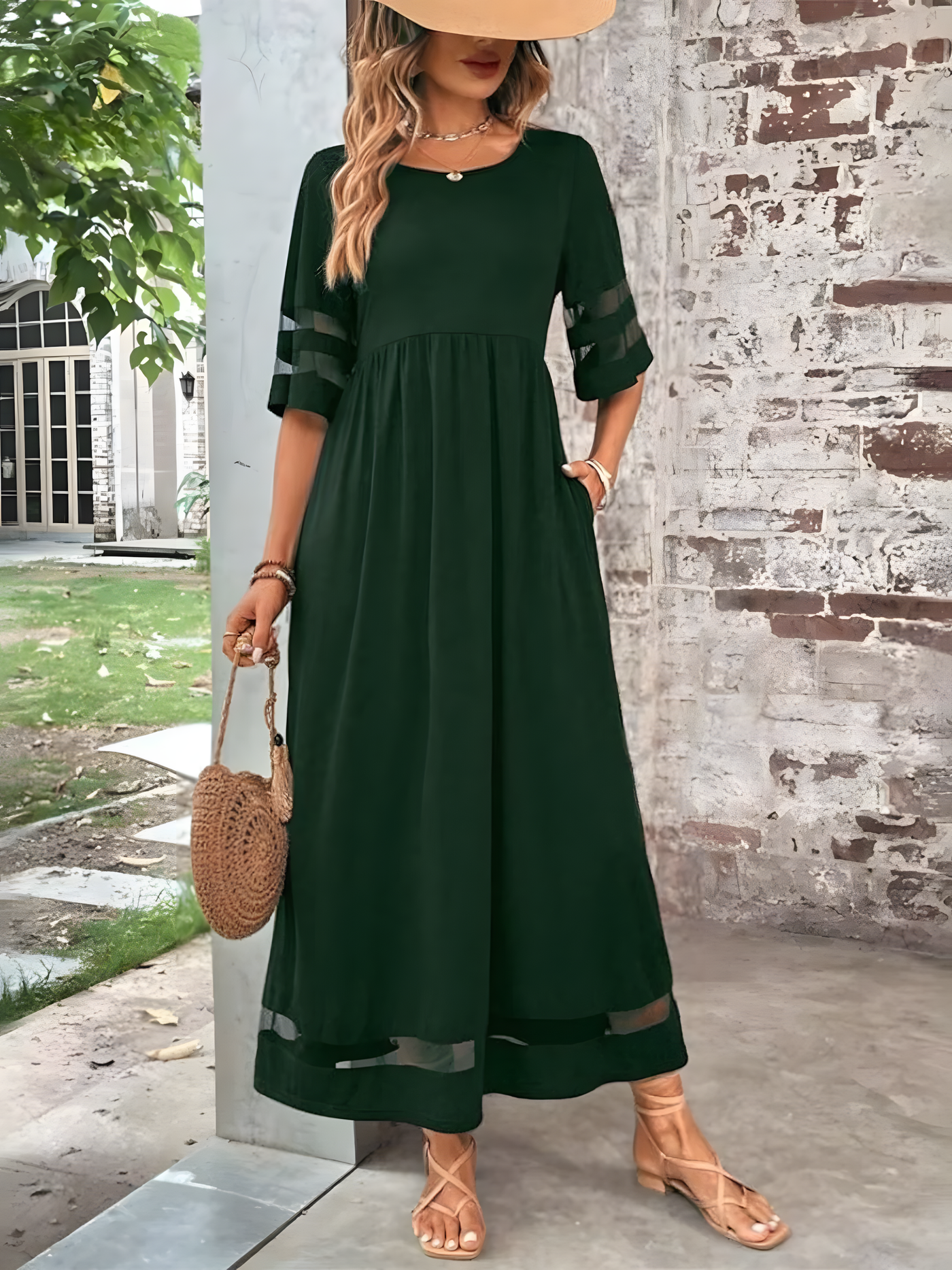 Esme - Chic Tummy Flattering Coverage Dress
