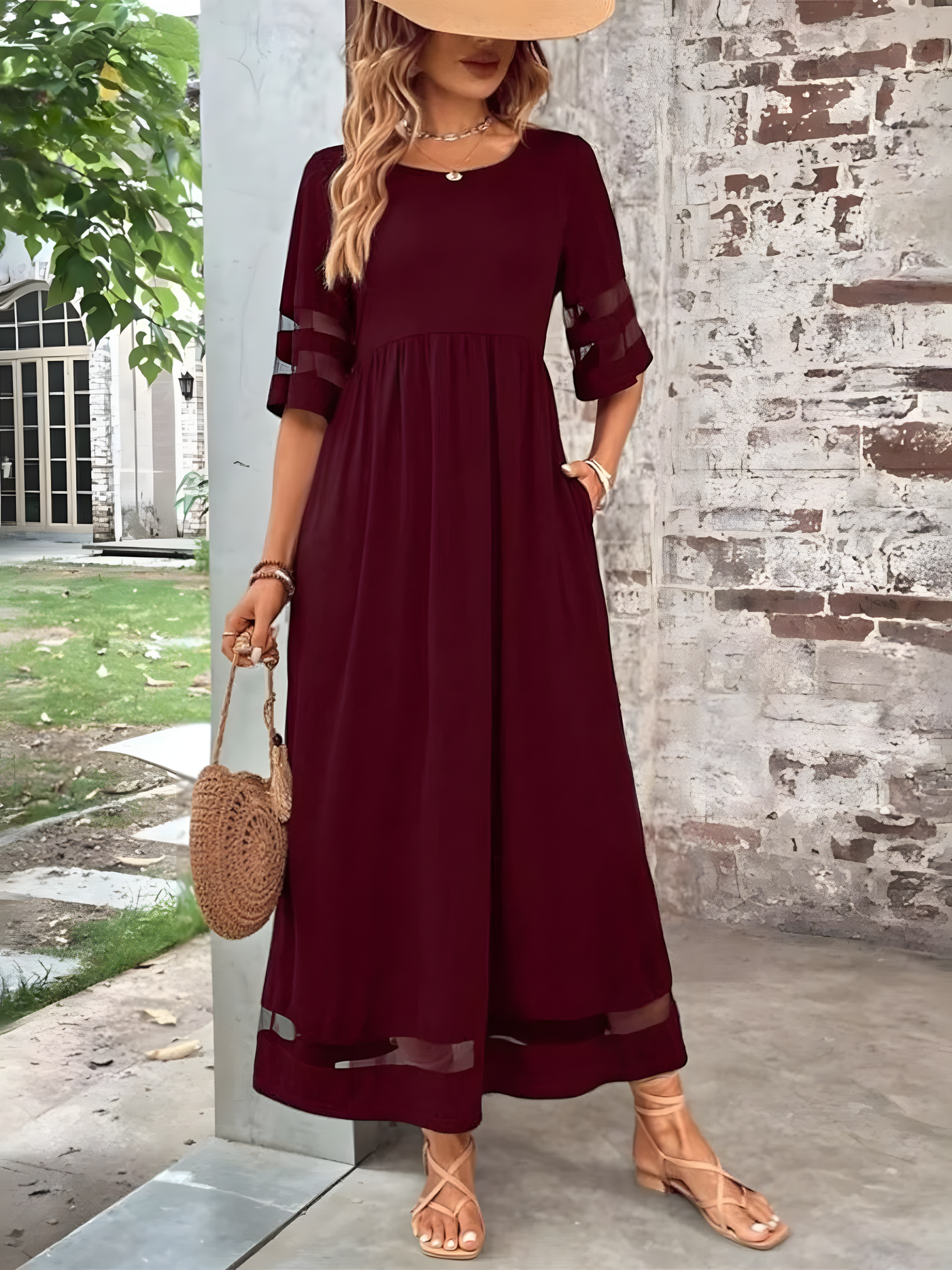 Esme - Chic Tummy Flattering Coverage Dress