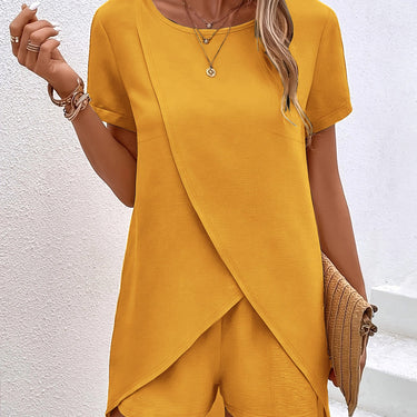 AMALIA™ – Elegant Summer Co-ord Lounge Set