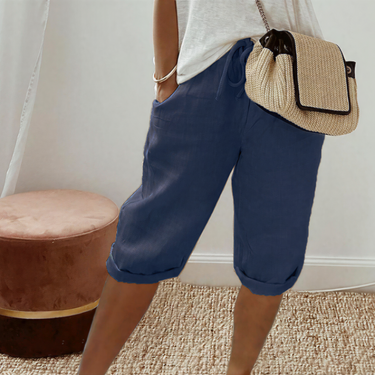 LUI™ – LIGHT COTTON-LINEN SHORTS