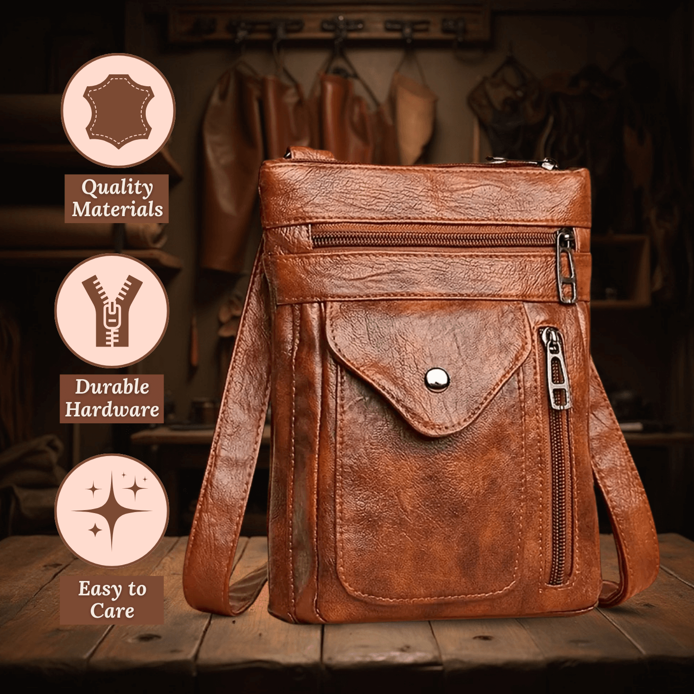 Vittoria's Utility Carry | Crossbody Bag