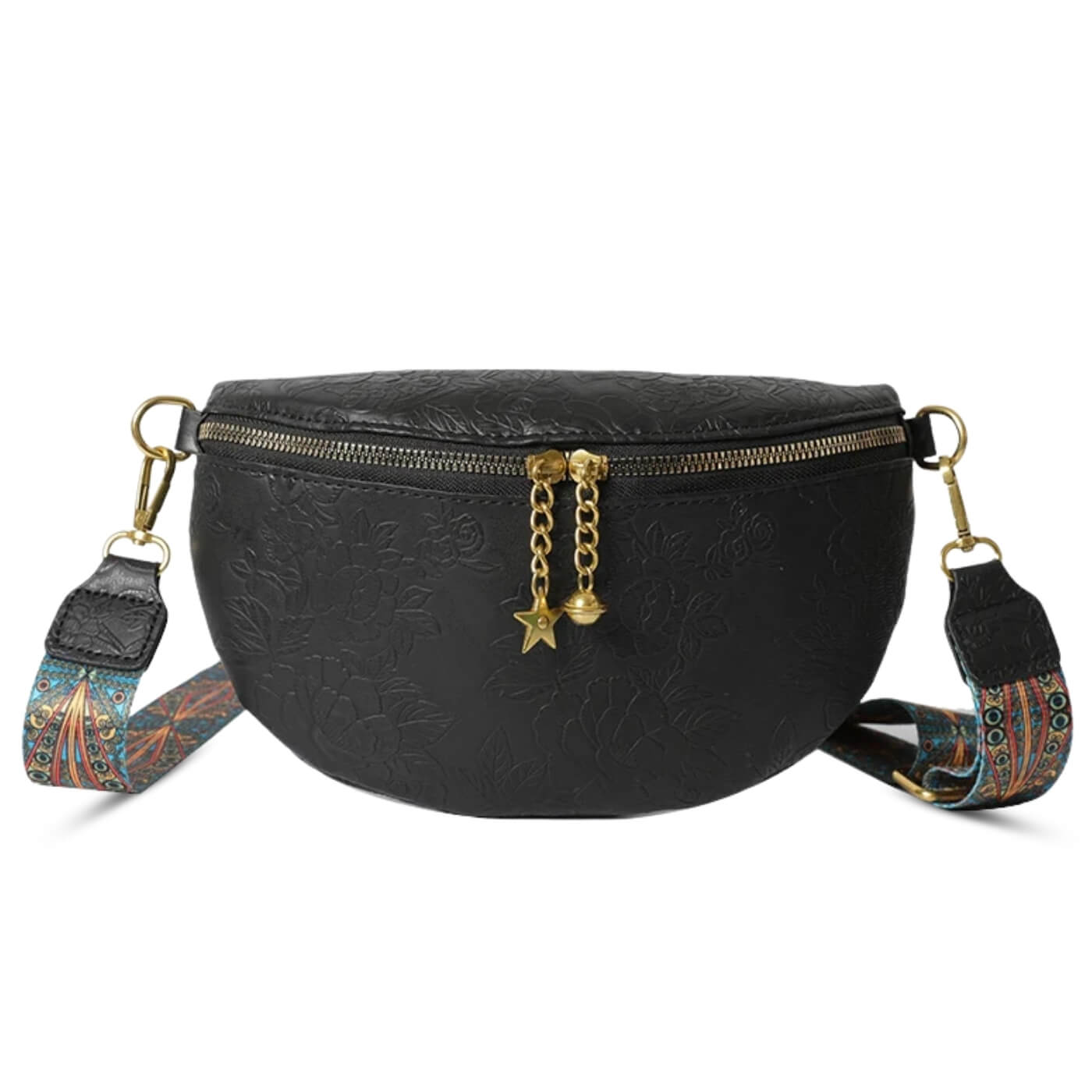 Filomena's Embossed Charm | Crossbody Bag