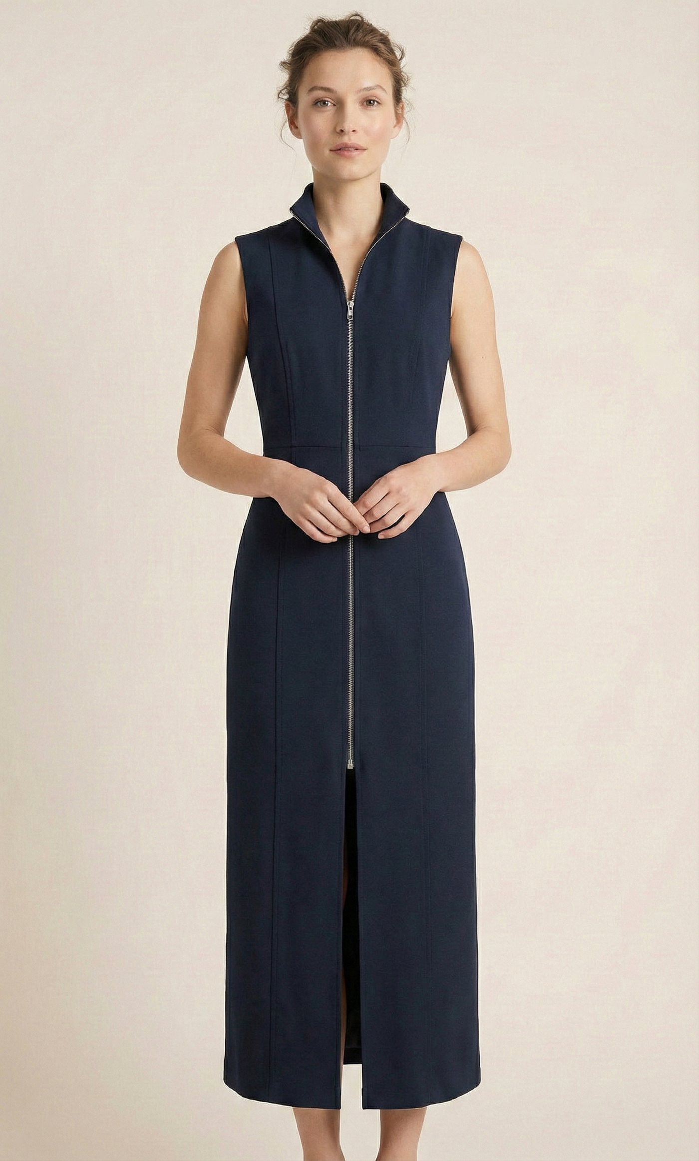 The Riviera Zip-Front Maxi
