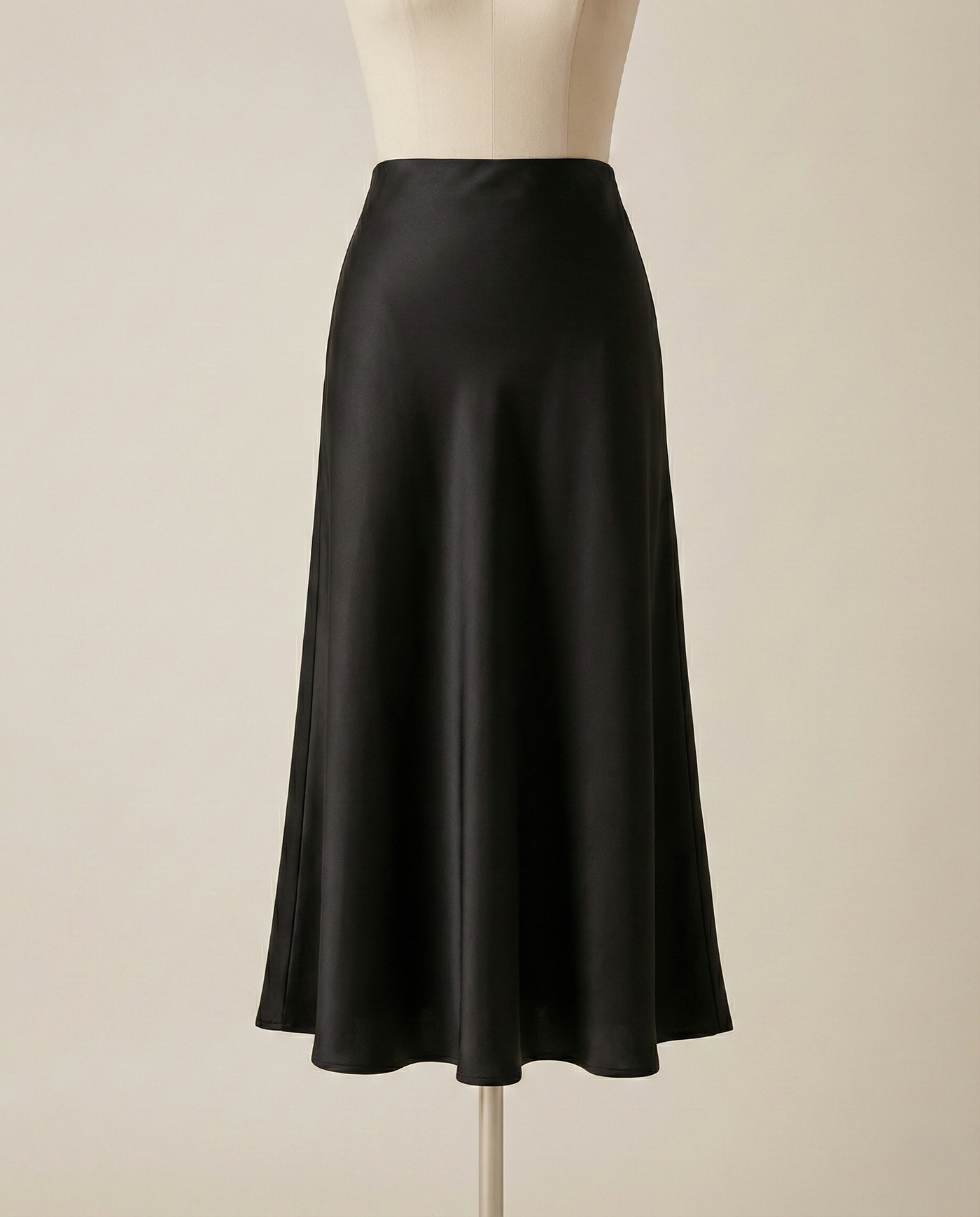 The Luna Silk-Touch Skirt