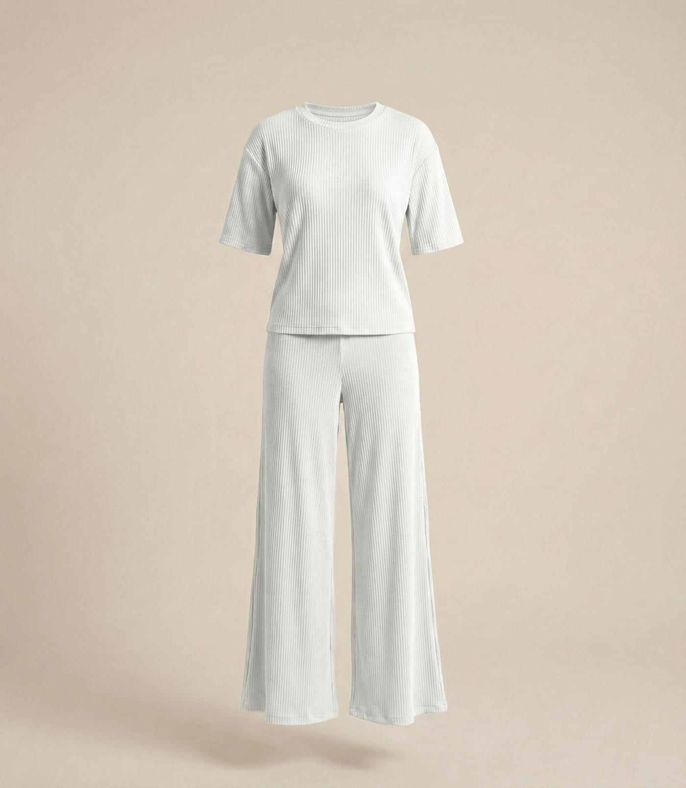 The Willow Ribbed Top & Bottom Set