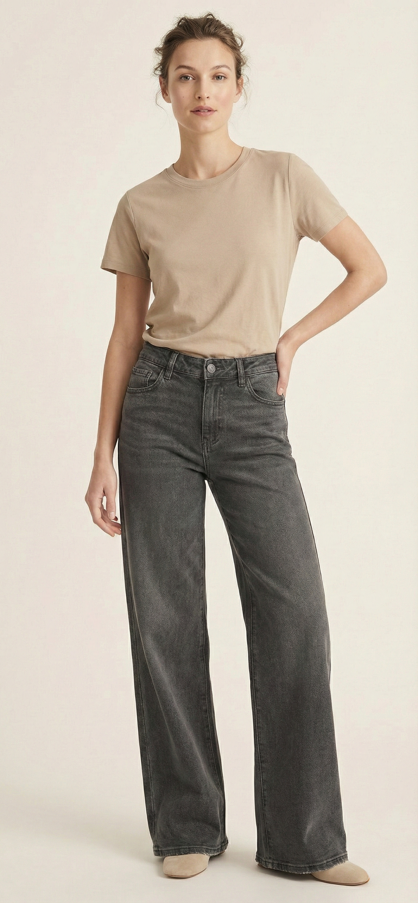 The Effortless High-Rise Wide-Leg