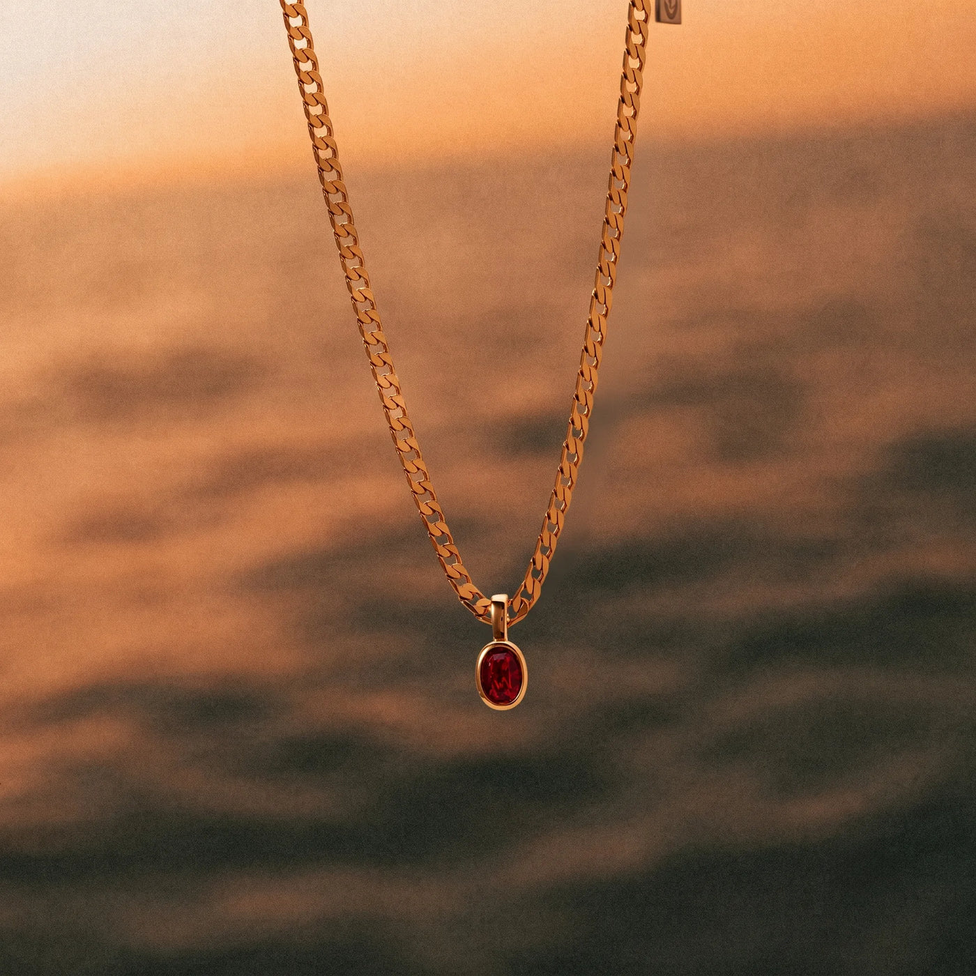 Zaria Necklace in Gold