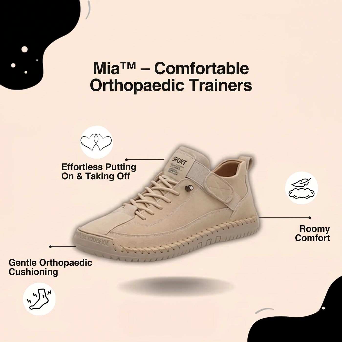 Emiline | Comfort-Support Sneakers