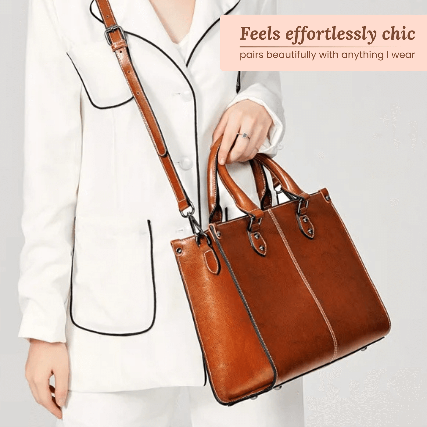 Camilla's Structured Carry | Handbag