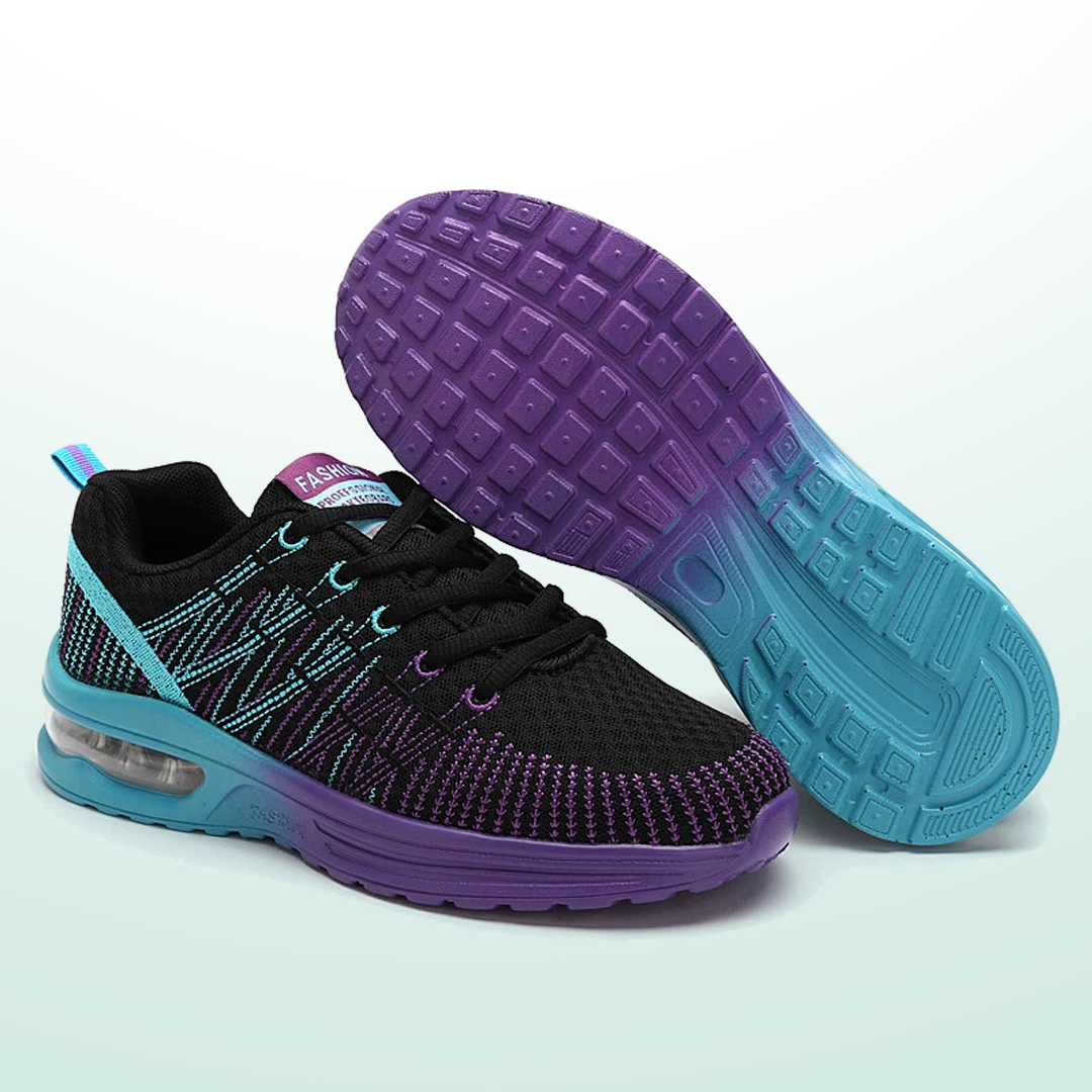 Hildatritt comfort shoes - black purple