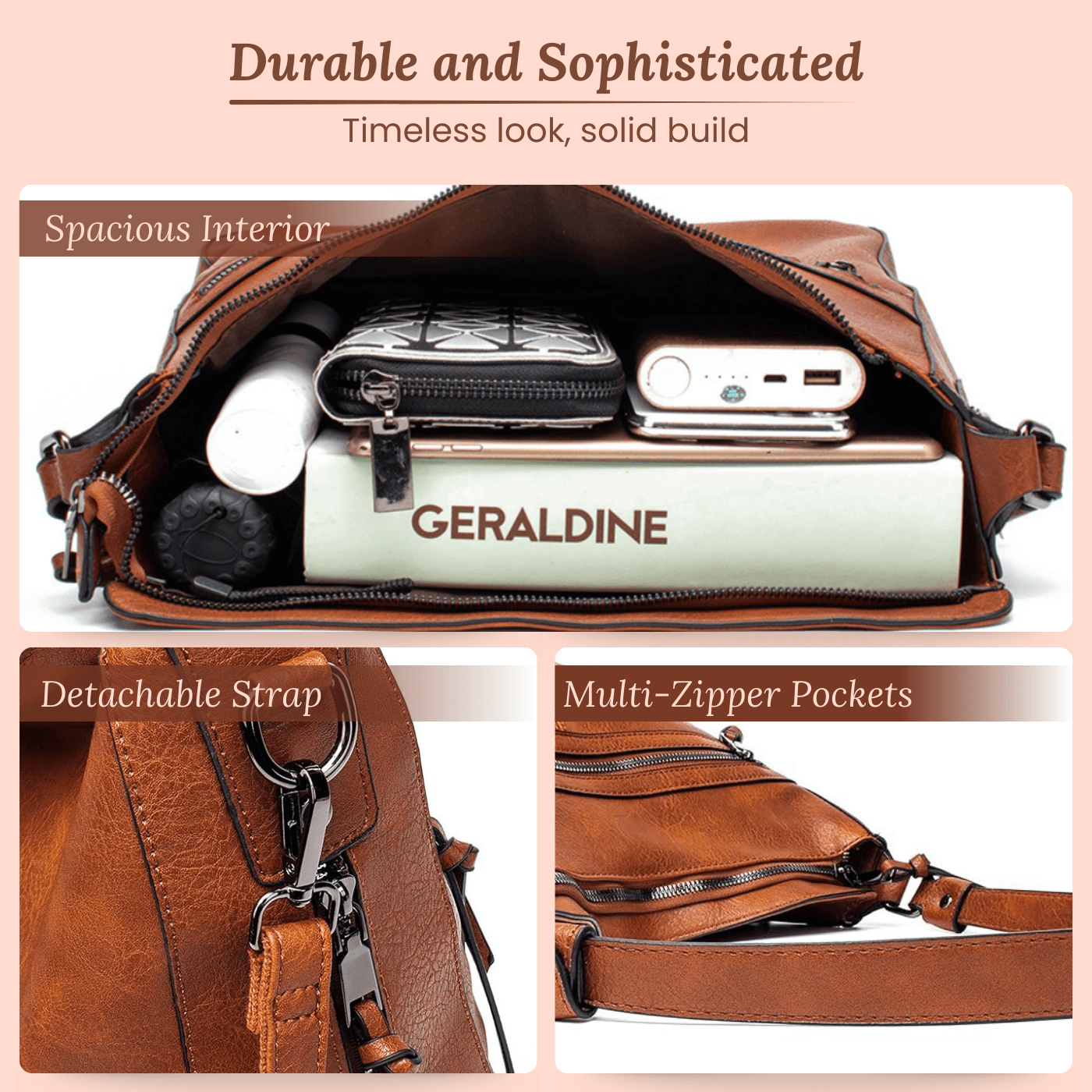 Serena's Zip Carry | Shoulder Bag