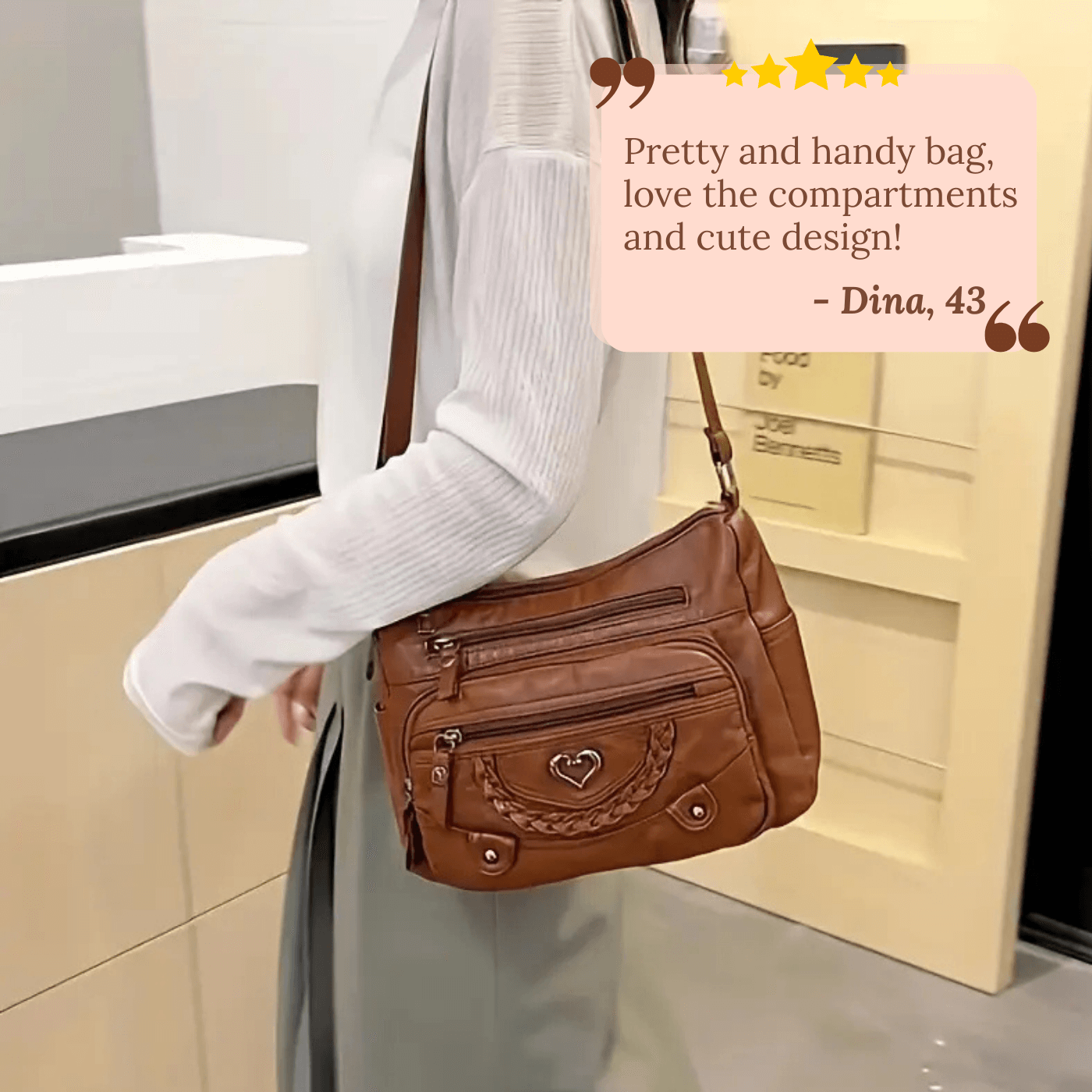 Greta's Braided Charm | Crossbody Bag