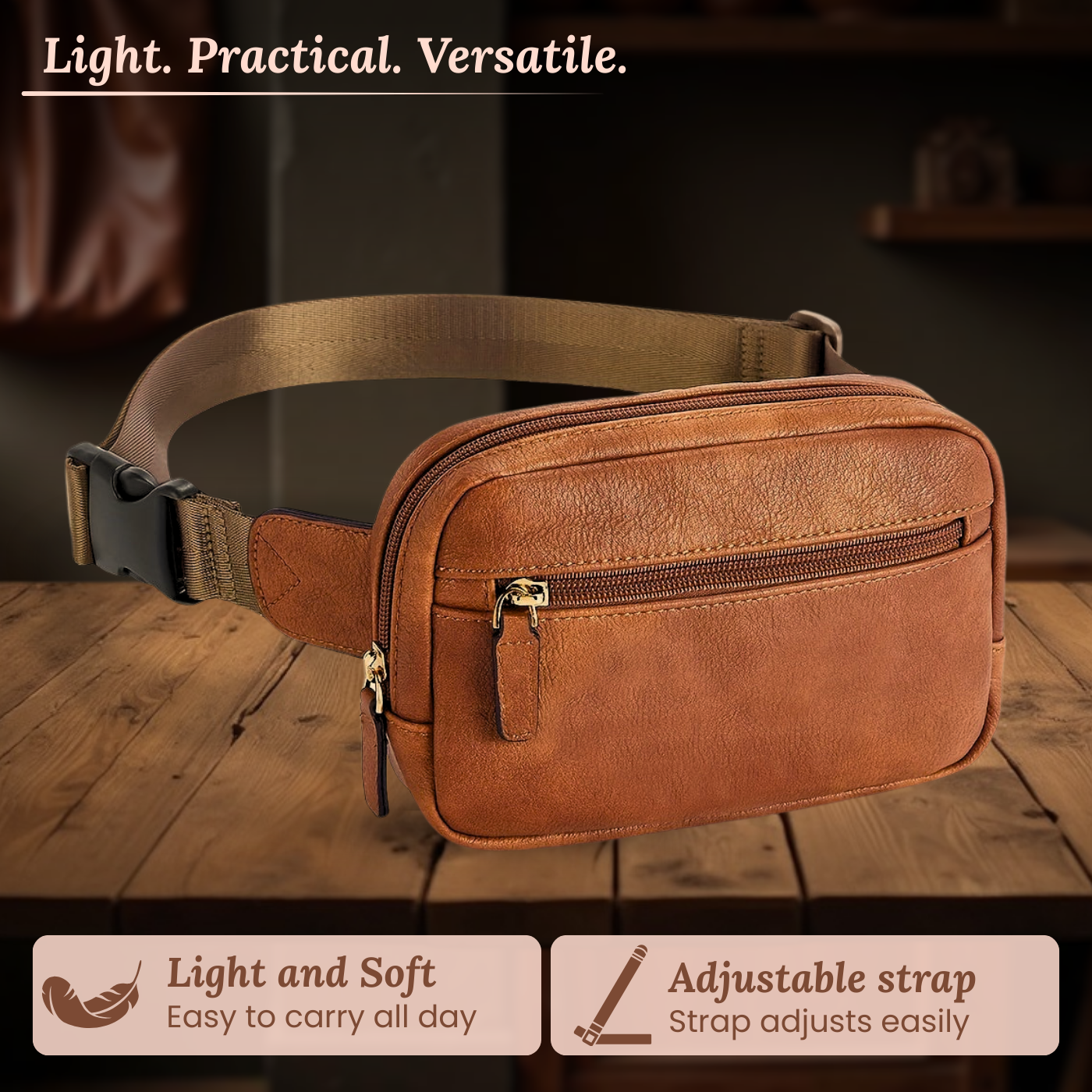 Valentina's Zip Carry | Belt Bag