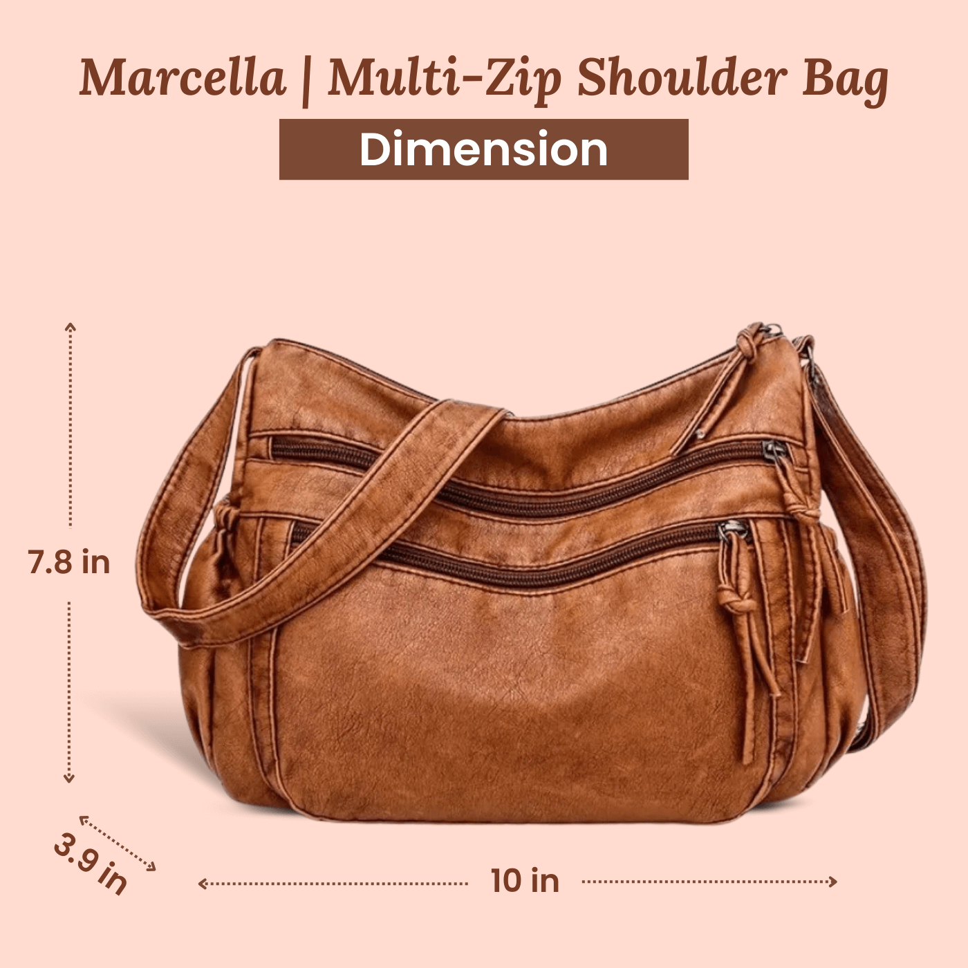 Federica's Multi Pocket | Shoulder Bag