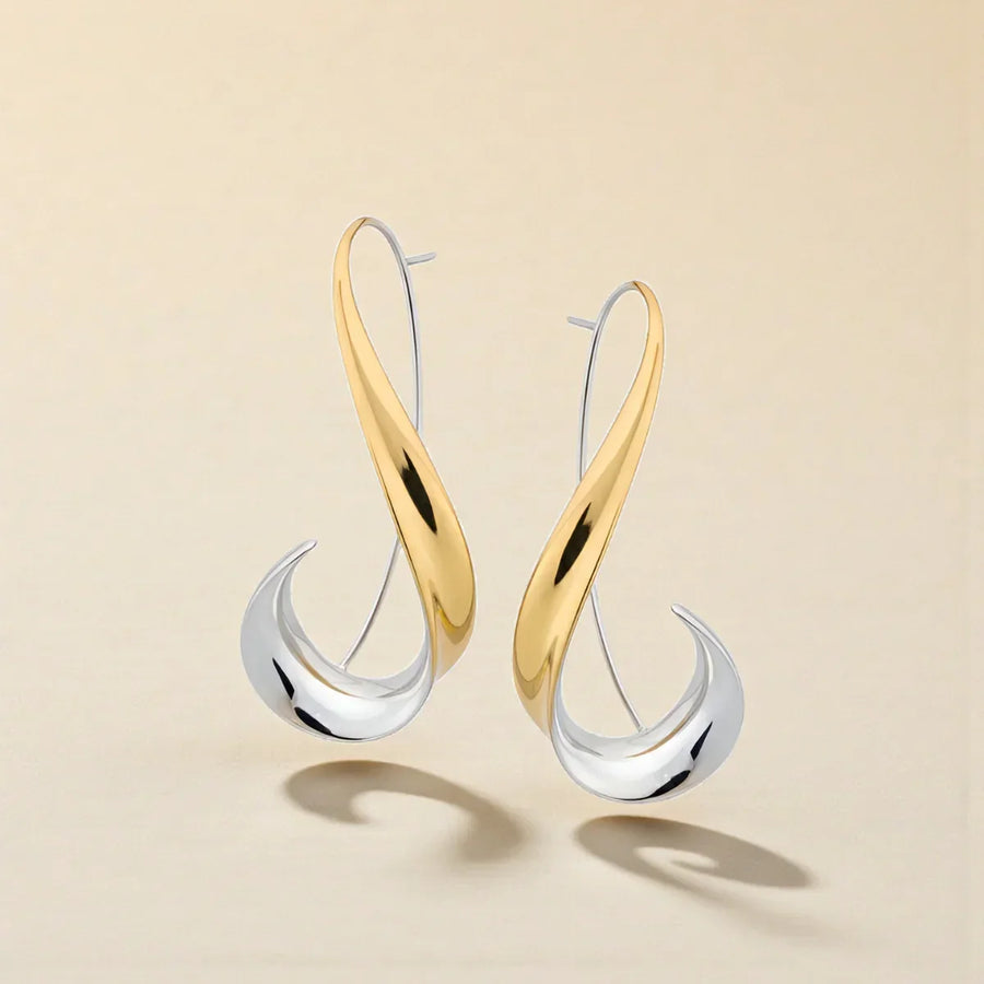 Refined Timeless Gold Earrings