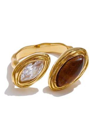 Gold and Brown