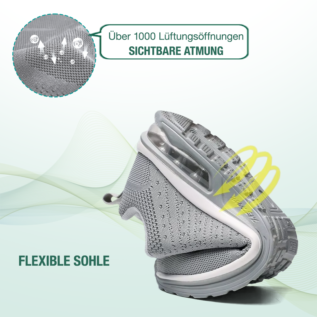SanoWalk Comfort Shoes - All Gray