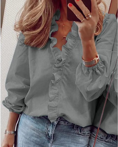Indie | Blouse with Ruffles