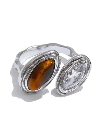 White Gold and Brown