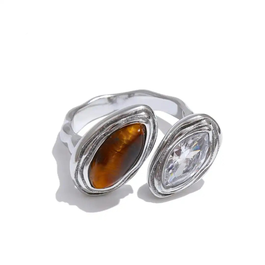 White Gold and Brown