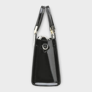 Maison Verdelle - Shiny Crocodile Skin Pattern Handbag