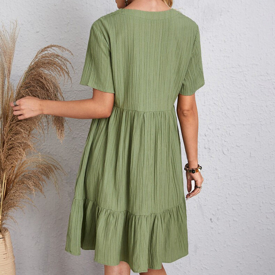 Annemarie™ - Elegant Dress with Belly Coverage