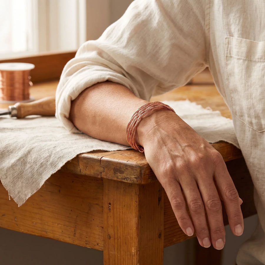 Elk Copper Bracelet